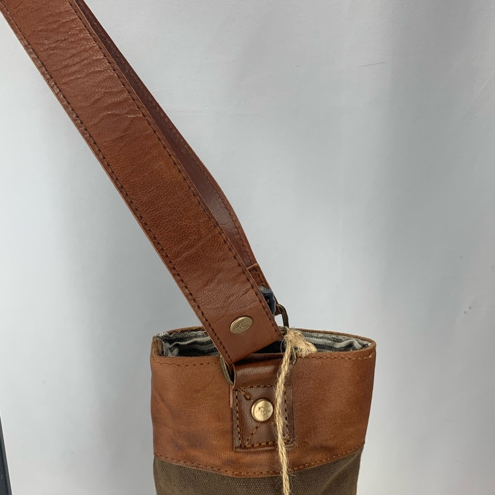 Wine Bag From Repurposed Military Tent - Picture 5 of 7